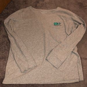 vineyard vines football whale long sleeve